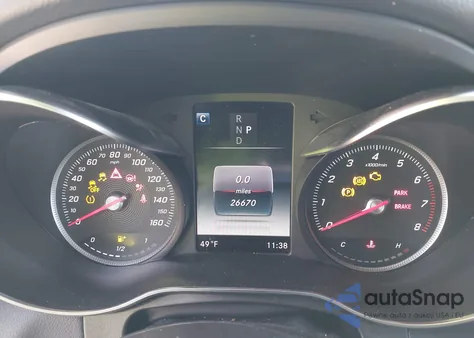 2018 Mercedes-Benz Glc 300 4Matic из США, поврежденный, VIN WDC0G4KB3JV065585